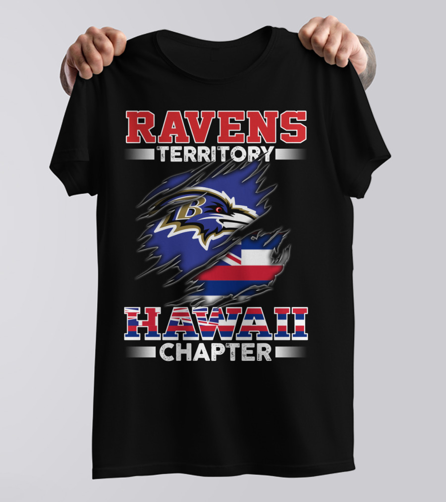 Ravens Territory Hawaii Chapter NFL T-Shirt