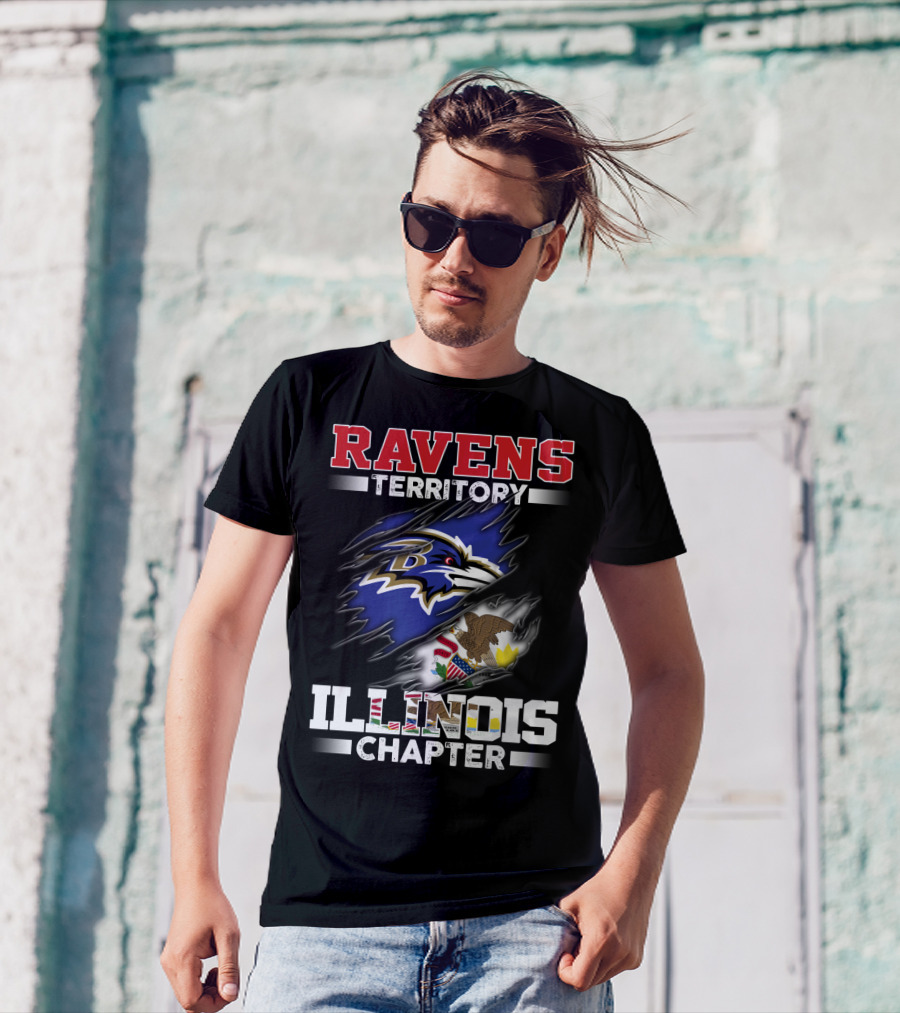 RAVENS TERRITORY ILLINOIS CHAPTER T-Shirt