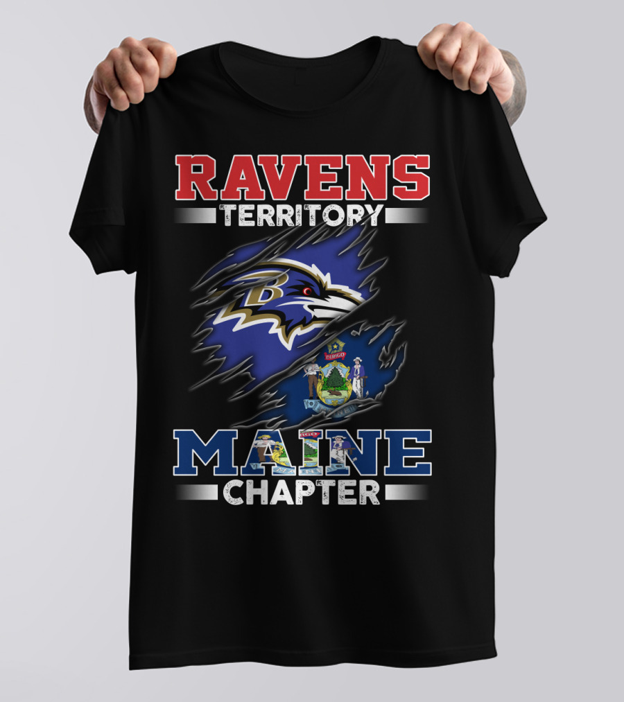 RAVENS TERRITORY MAINE CHAPTER T-Shirt