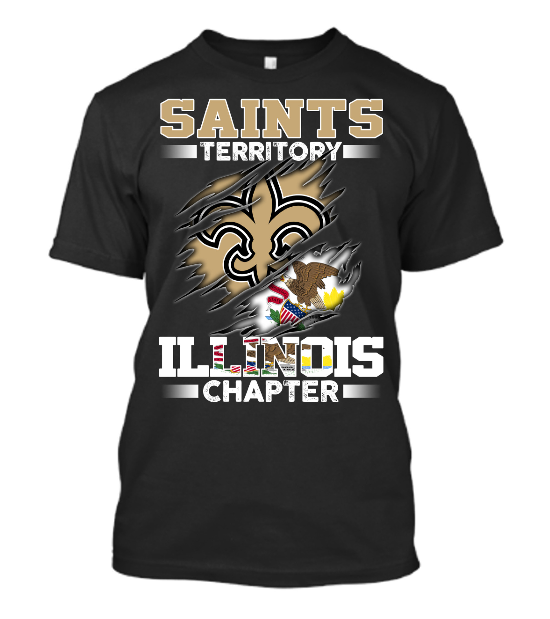 SAINTS TERRITORY ILLINOIS CHAPTER T-Shirt