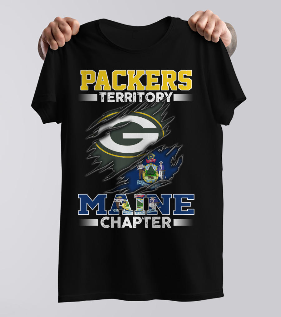 PACKERS TERRITORY GREEN BAY MAINE CHAPTER T-Shirt