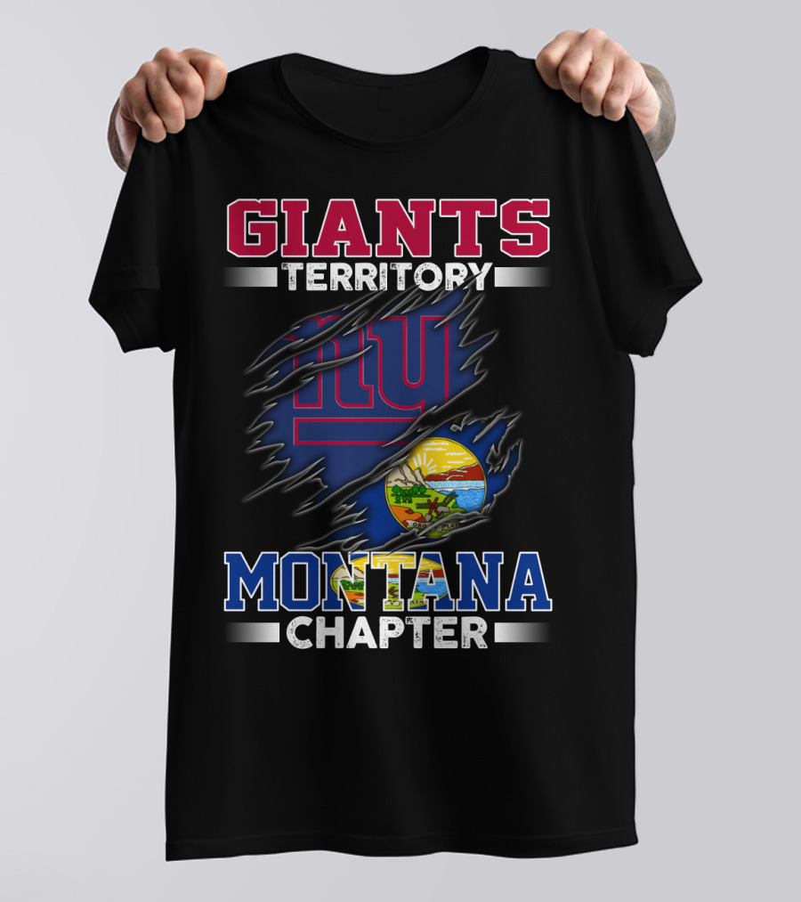 GIANTS TERRITORY NY MONTANA CHAPTER T-Shirt