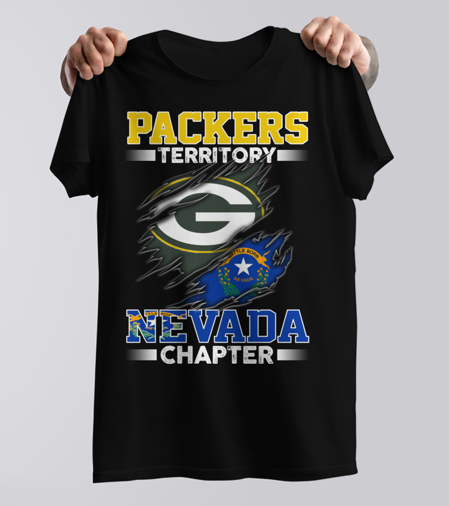 PACKERS TERRITORY NEVADA CHAPTER BATTLE BORN T-Shirt