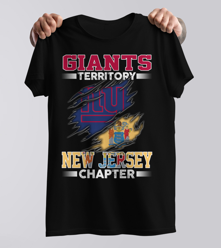 GIANTS TERRITORY NEW JERSEY CHAPTER T-Shirt