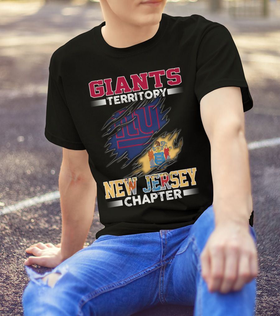 GIANTS TERRITORY NEW JERSEY CHAPTER T-Shirt