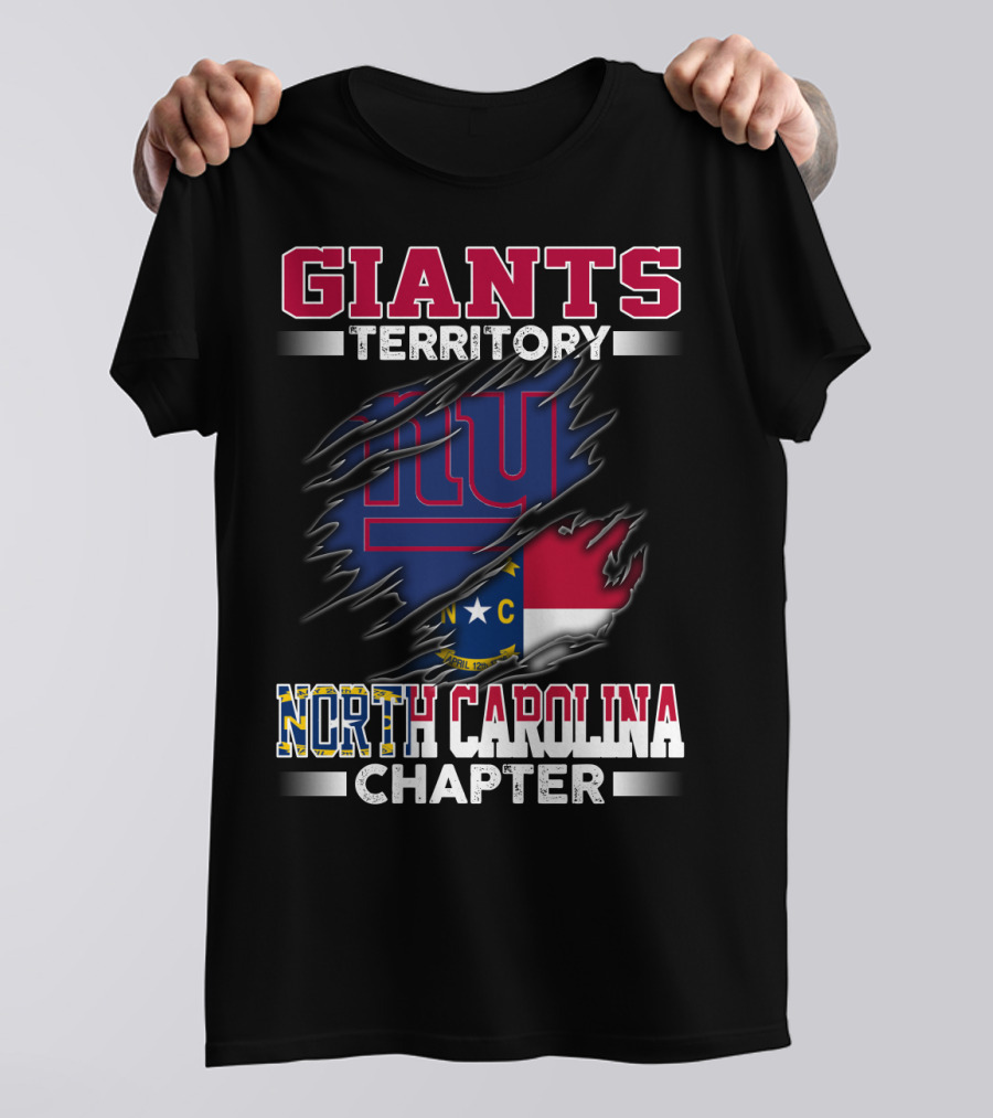 GIANTS Territory New York North Carolina Chapter T-Shirt