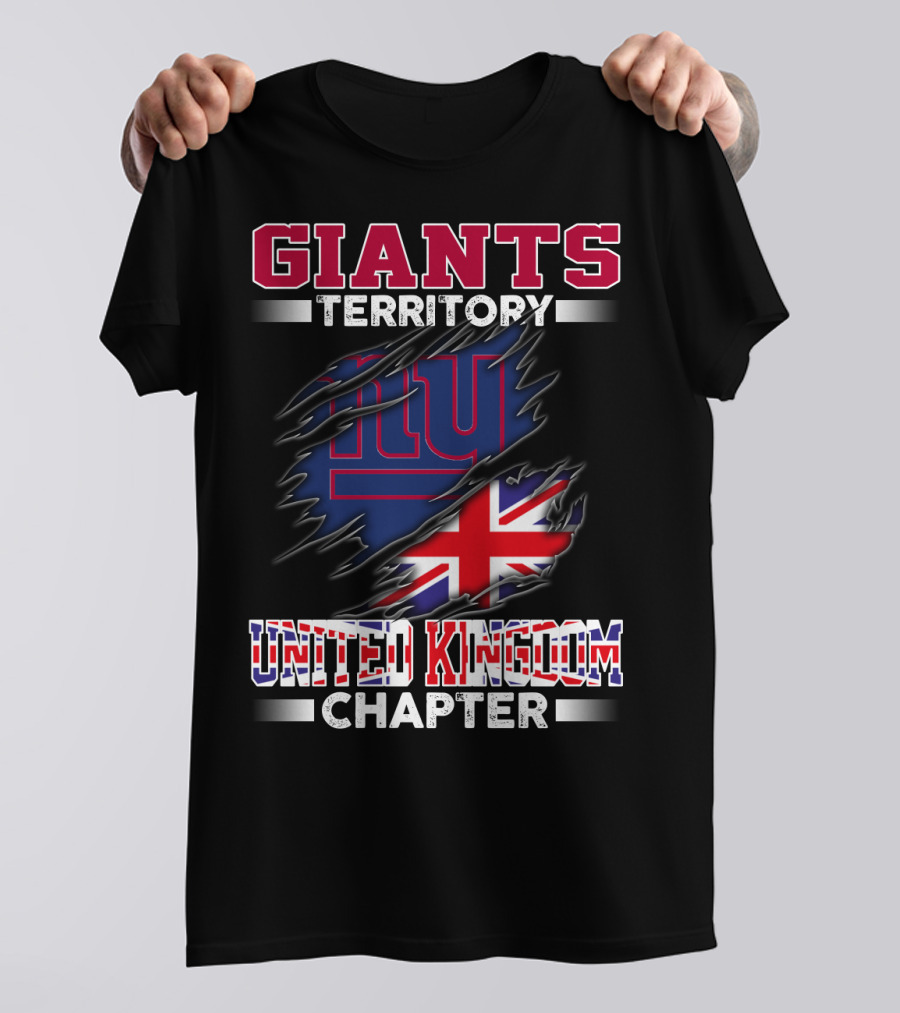 GIANTS Territory NY Logo United Kingdom Chapter T-Shirt