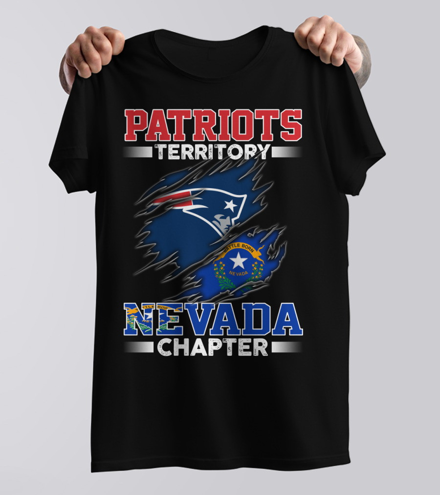 PATRIOTS TERRITORY NEVADA CHAPTER Battle Born T-Shirt