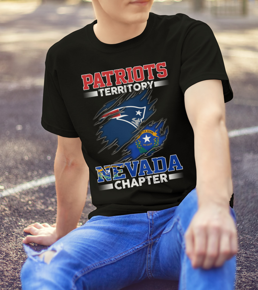 PATRIOTS TERRITORY NEVADA CHAPTER Battle Born T-Shirt