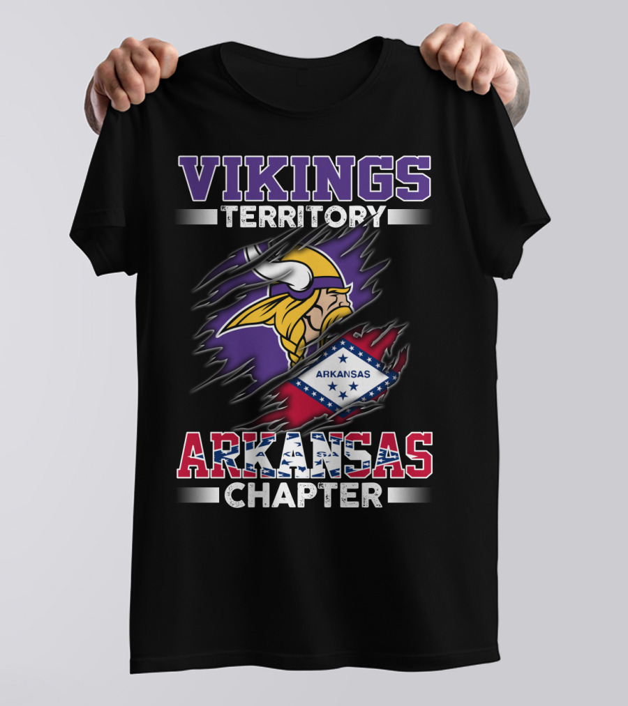 Vikings Territory Arkansas Chapter T-Shirt