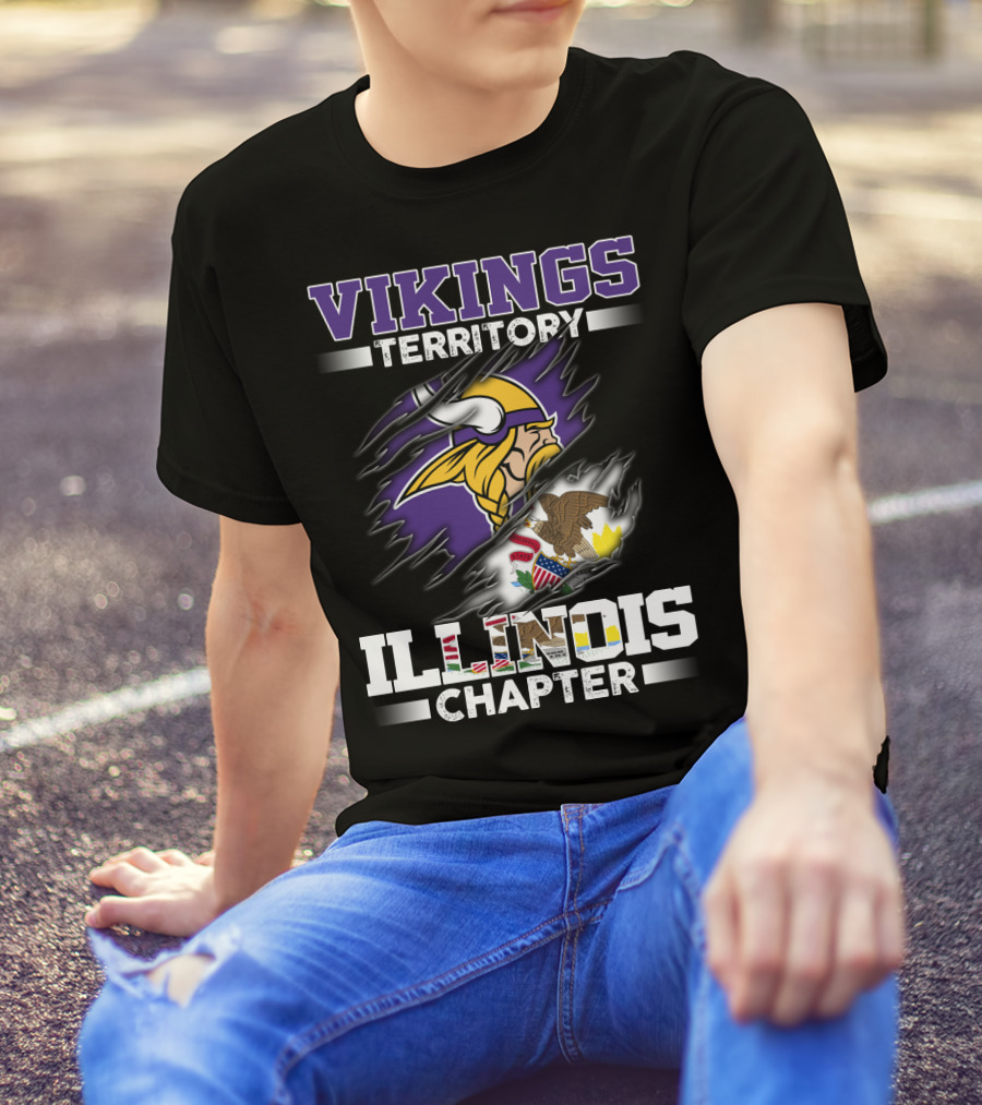 VIKINGS TERRITORY ILLINOIS CHAPTER T-Shirt
