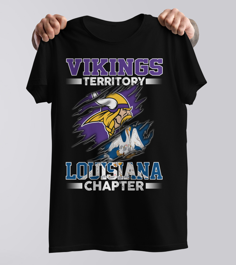 Vikings Territory Louisiana Chapter T-Shirt