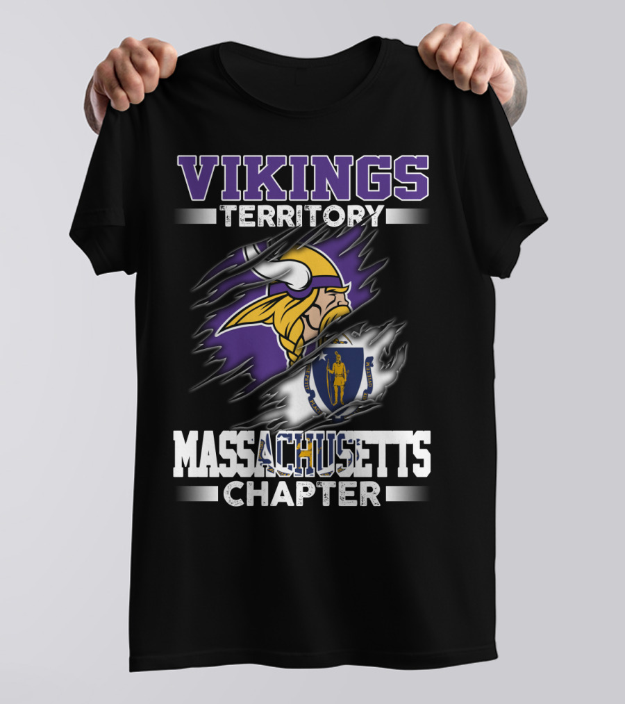 VIKINGS TERRITORY MASSACHUSETTS CHAPTER T-Shirt