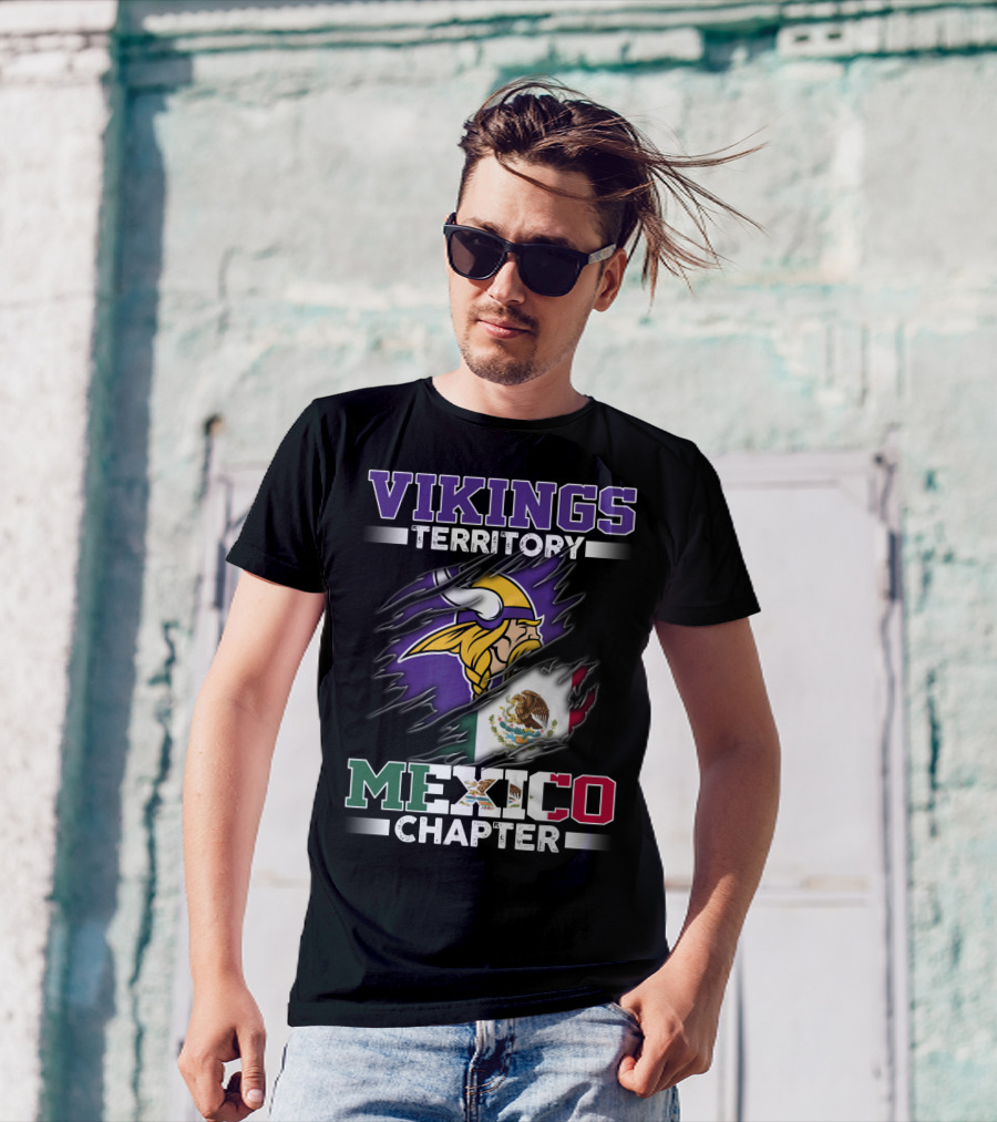 Vikings Territory Mexico Chapter T-Shirt