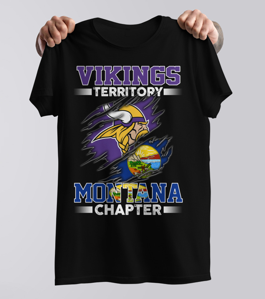 Vikings Territory Montana Chapter T-Shirt