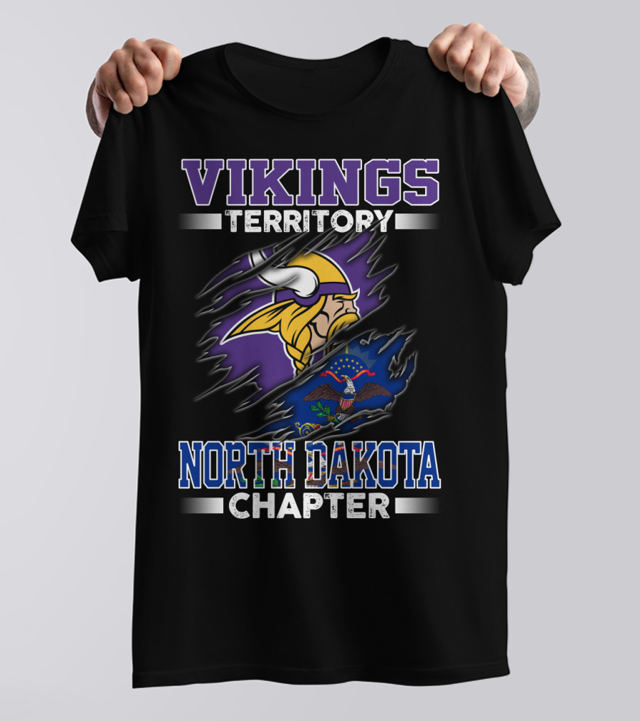 VIKINGS TERRITORY NORTH DAKOTA CHAPTER T-Shirt
