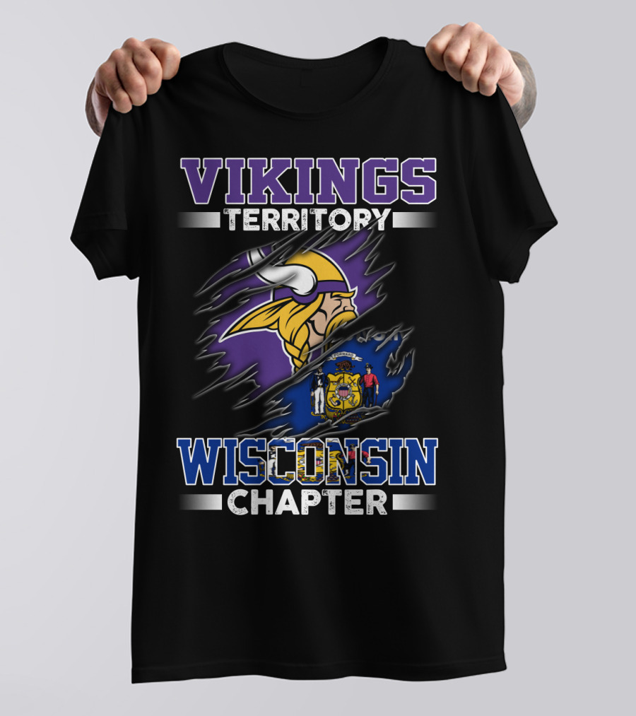 Vikings Territory Wisconsin Chapter T-Shirt