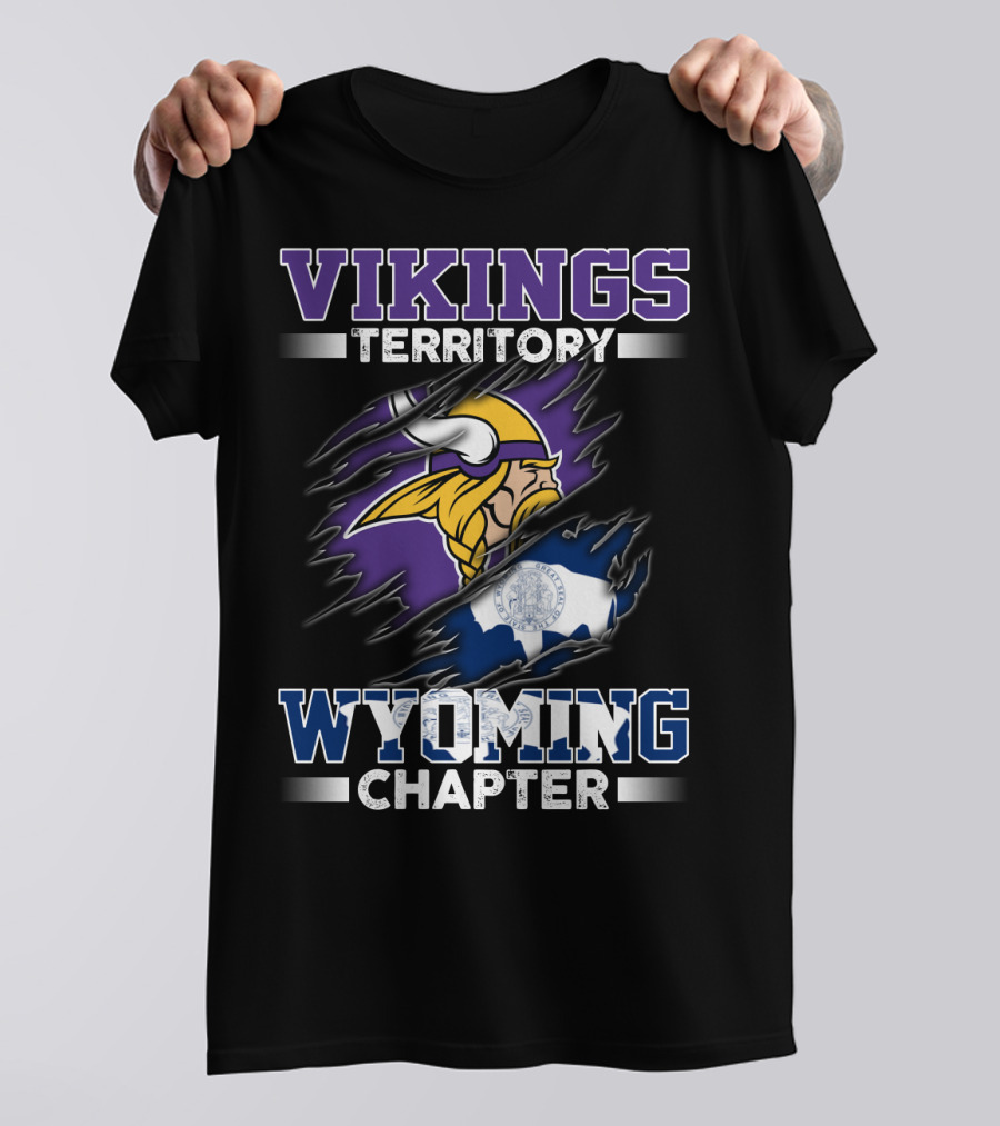 Vikings Territory Wyoming Chapter T-Shirt