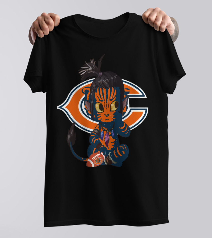 Chicago Bears Na'vi Character Football Avatar Bears T-Shirt