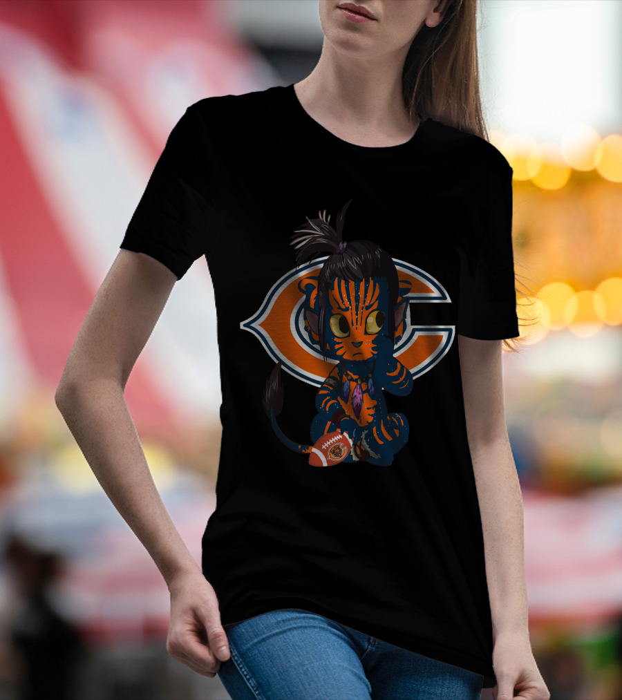 Chicago Bears Na'vi Character Football Avatar Bears T-Shirt