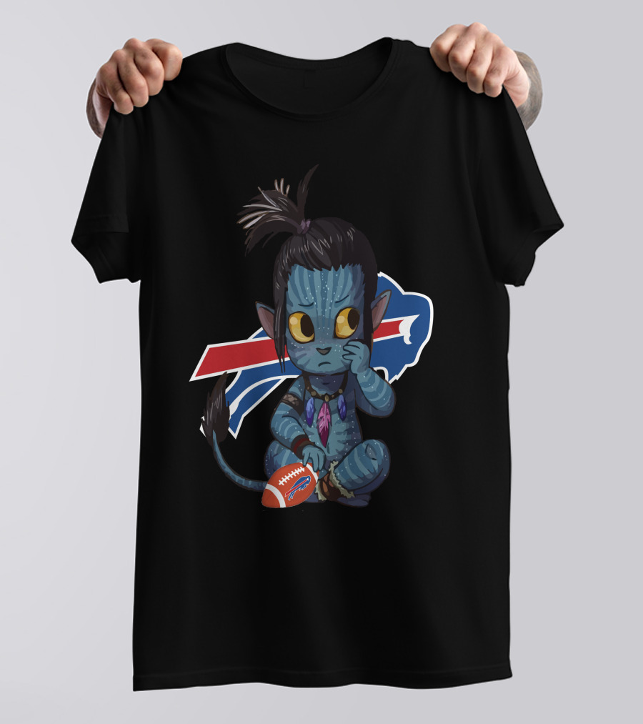 Avatar Bills Na'vi Football Buffalo Team Character Crossover T-Shirt