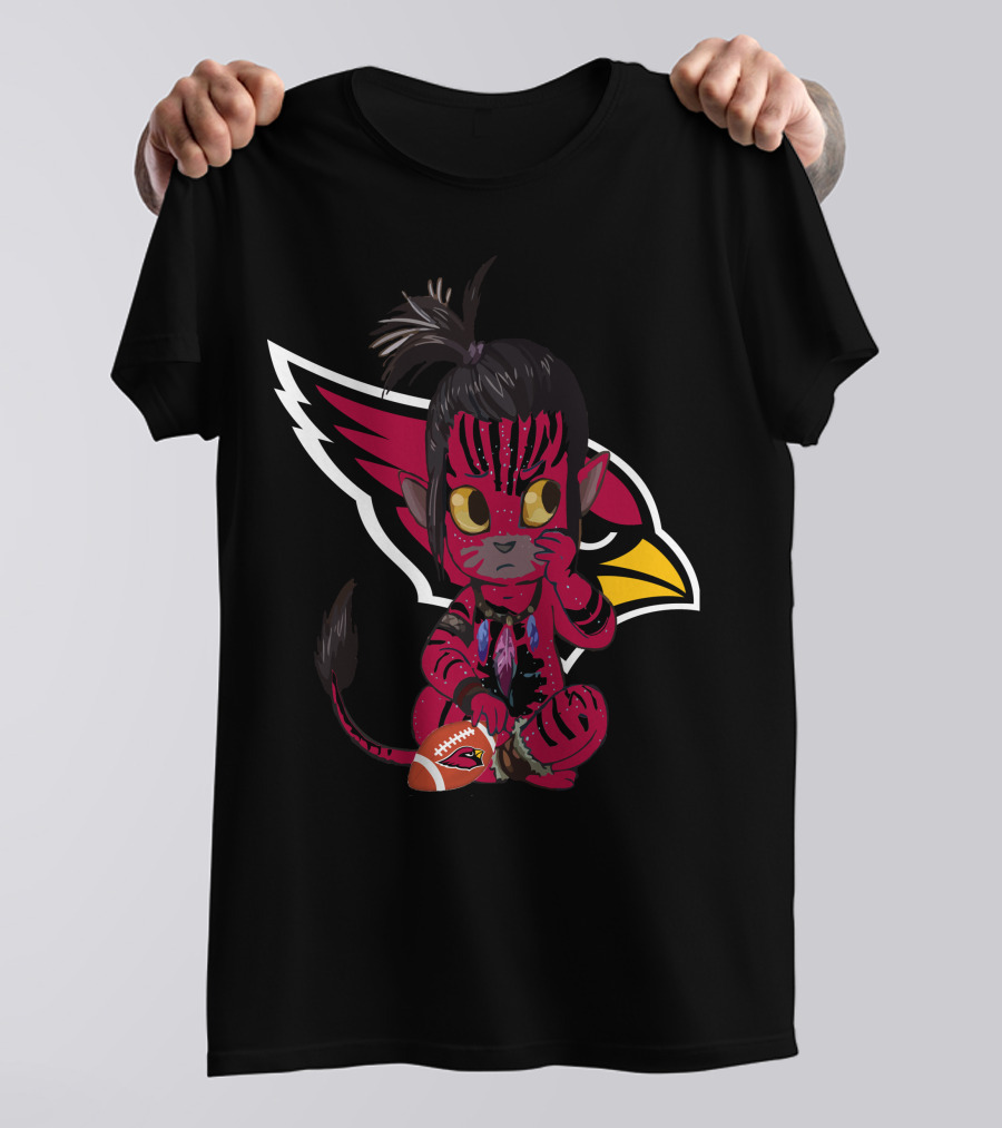 AVATAR CARDINALS FOOTBALL CREATURE WITH TEAM T-Shirt