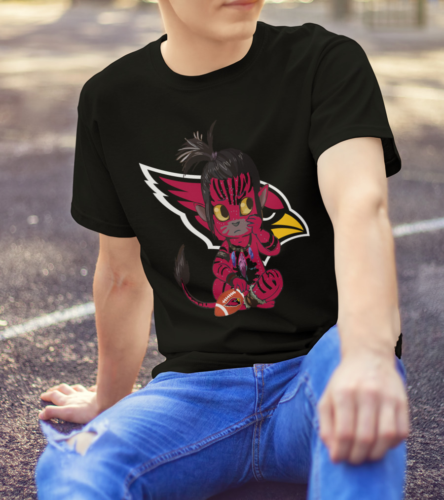 AVATAR CARDINALS FOOTBALL CREATURE WITH TEAM T-Shirt