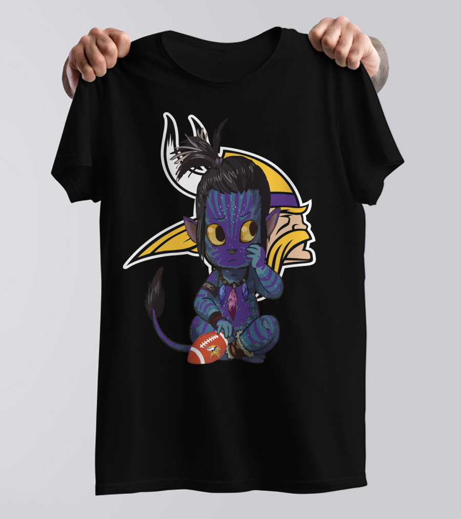 AVATAR VIKINGS NFL FOOTBALL FUSION T-Shirt