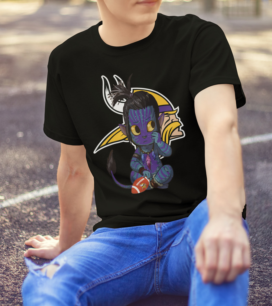 AVATAR VIKINGS NFL FOOTBALL FUSION T-Shirt