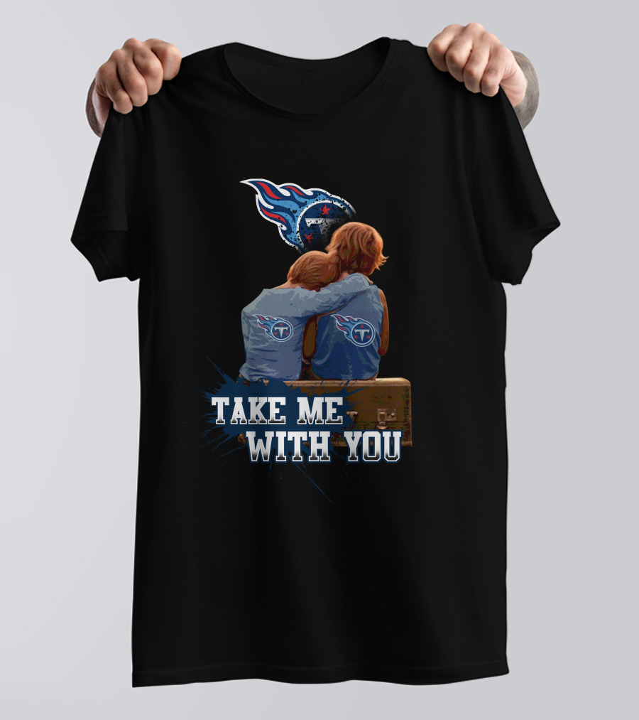 Titans Take Me With You Back-To-Back Embrace T-Shirt