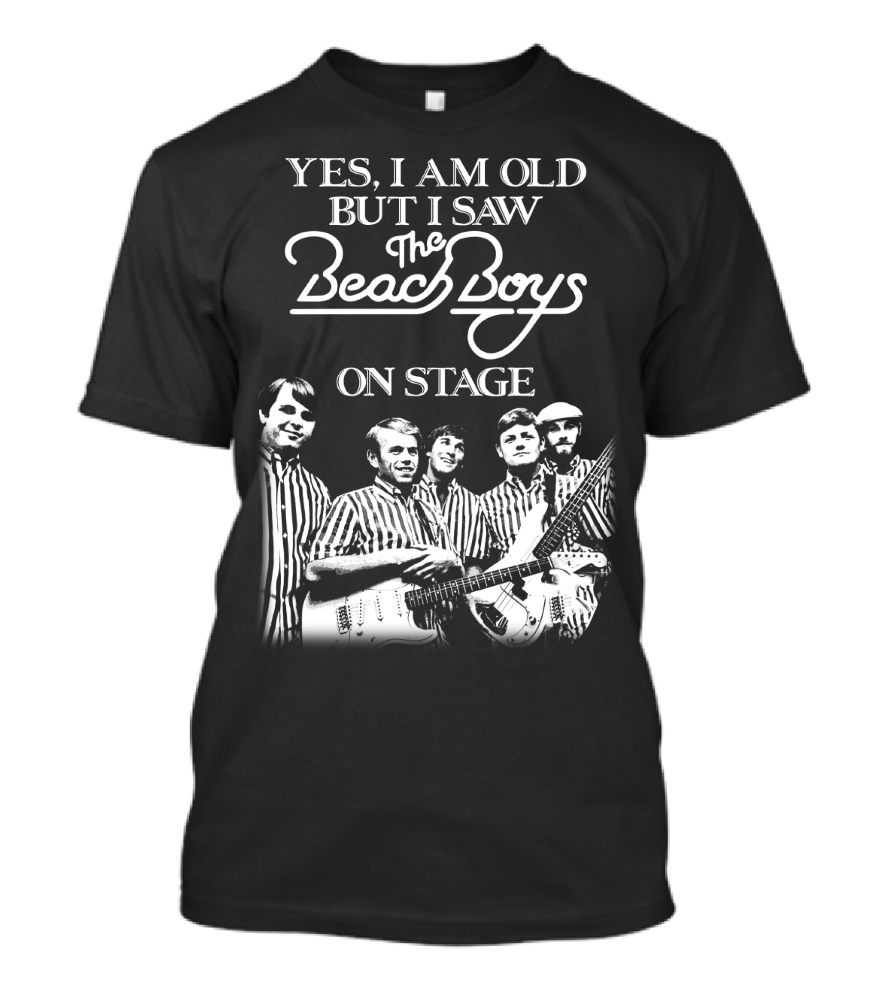 Yes I Am Old But I Saw The Beach Boys On Stage T-Shirt