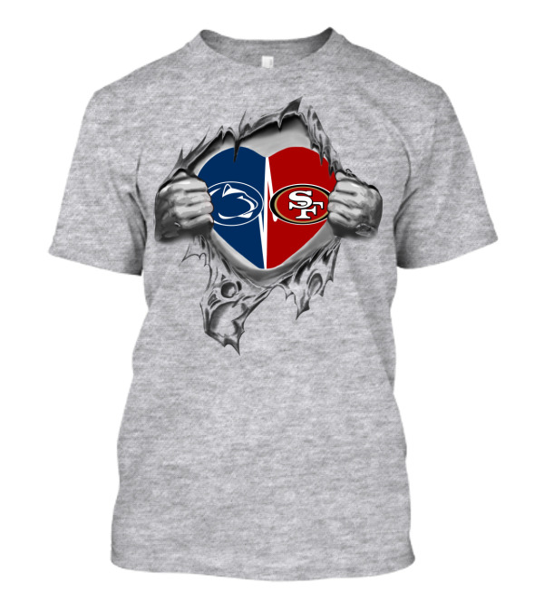 Penn State 49ers Heart T-Shirt