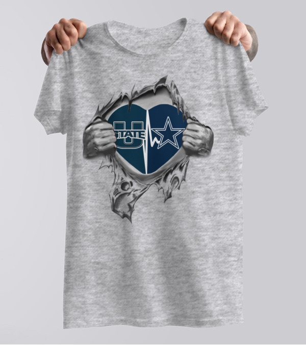 Cowboys Utah State Heartfelt Fusion Of Team Spirit And Loyalty T-Shirt