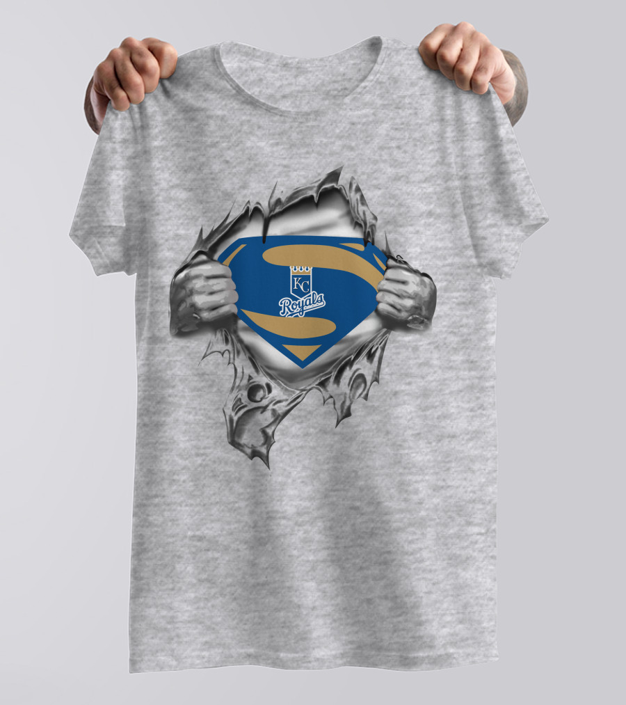 Kansas City Royals Kc Superman T-Shirt