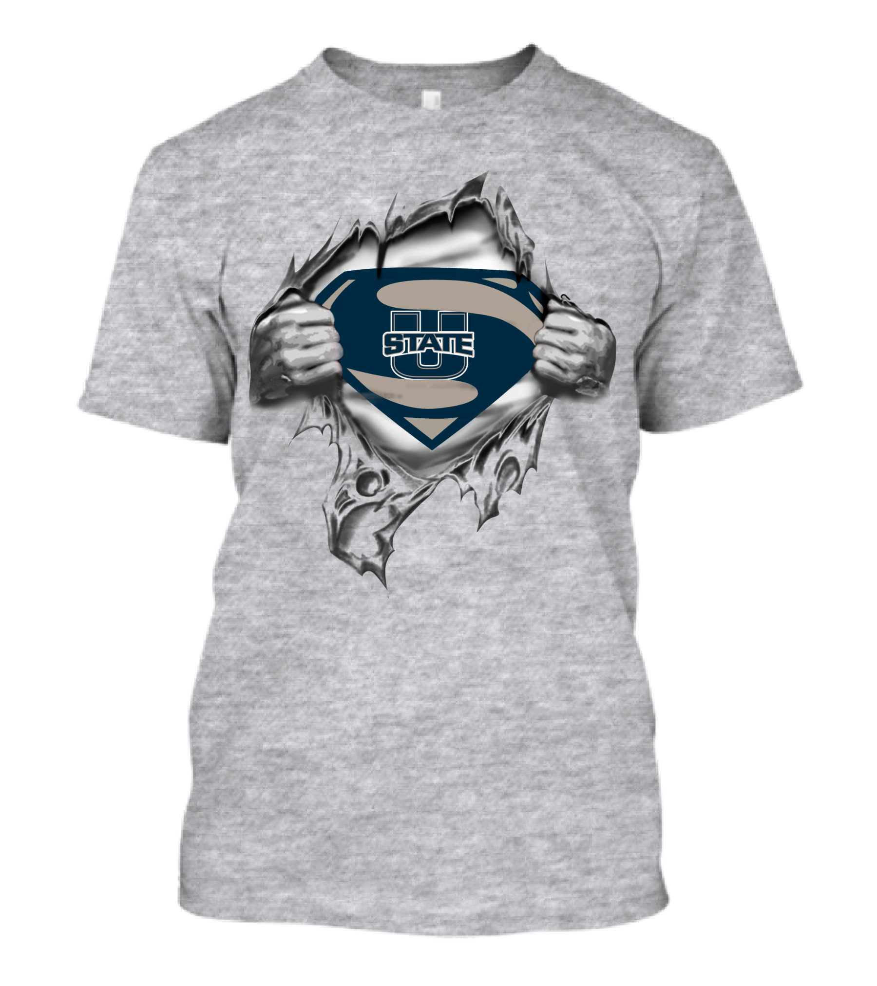 Utah State U Superman T-Shirt