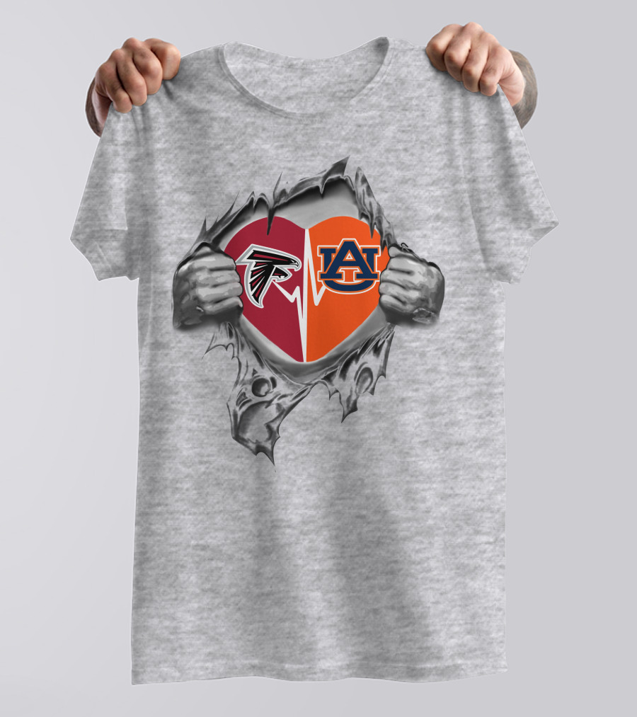 Atlanta Falcons Auburn Its In My Heart T-Shirt