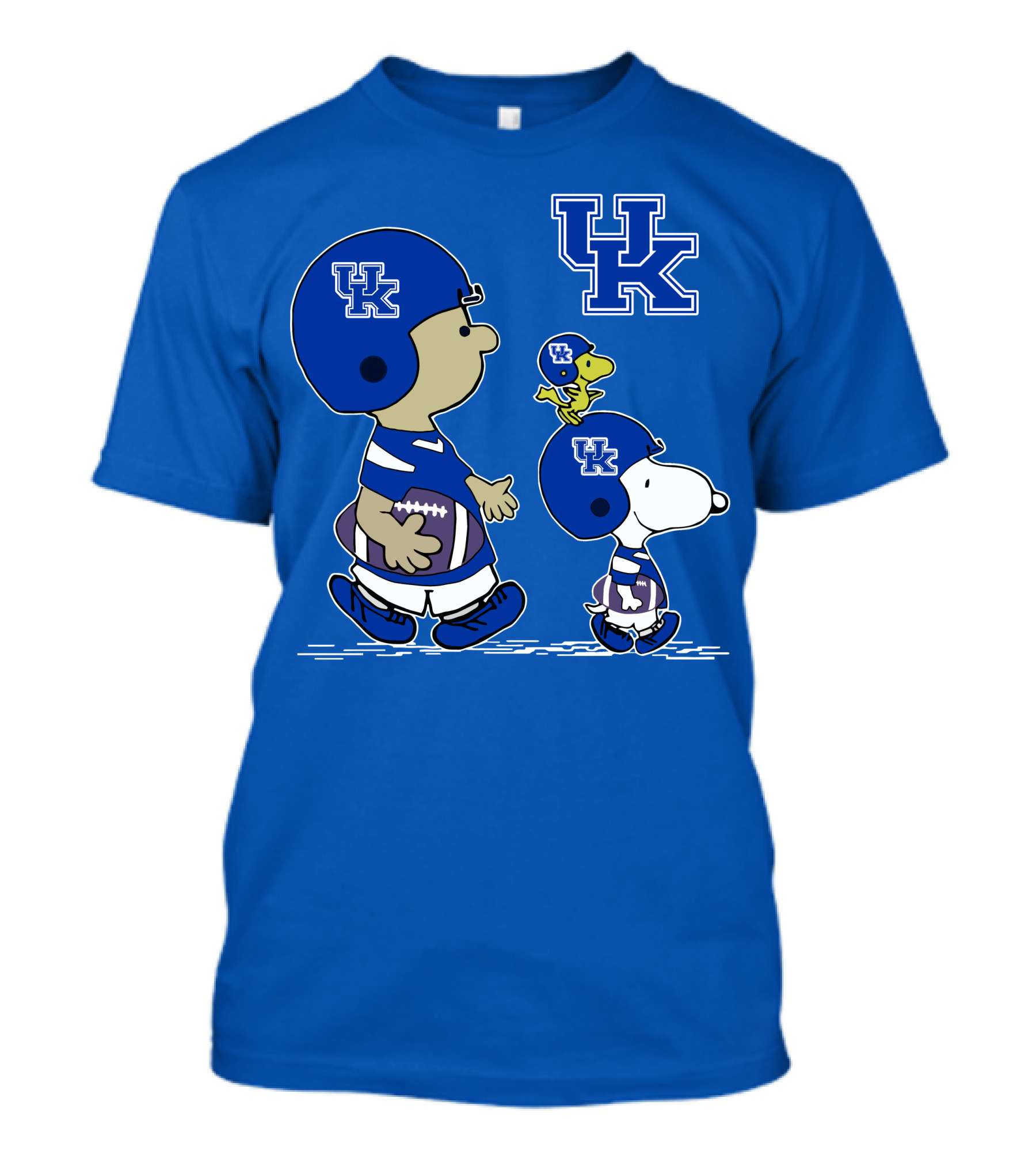 Kentucky Wildcats Snoopy Woodstock Uk Football Peanuts Characters T-Shirt