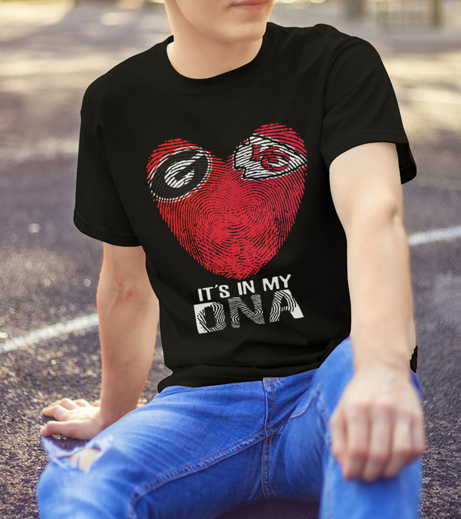 Georgia Bulldogs Chiefs It's In My DNA T-Shirt