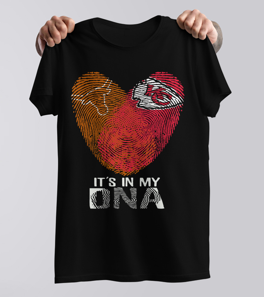 Texas Longhorns Chiefs Heart It's In My DNA T-Shirt