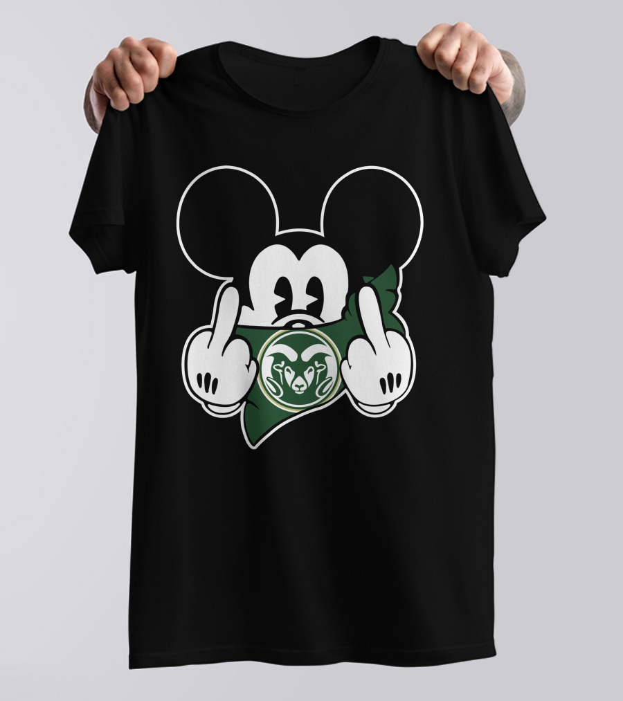 Colorado State Rams Mickey Gesture T-Shirt
