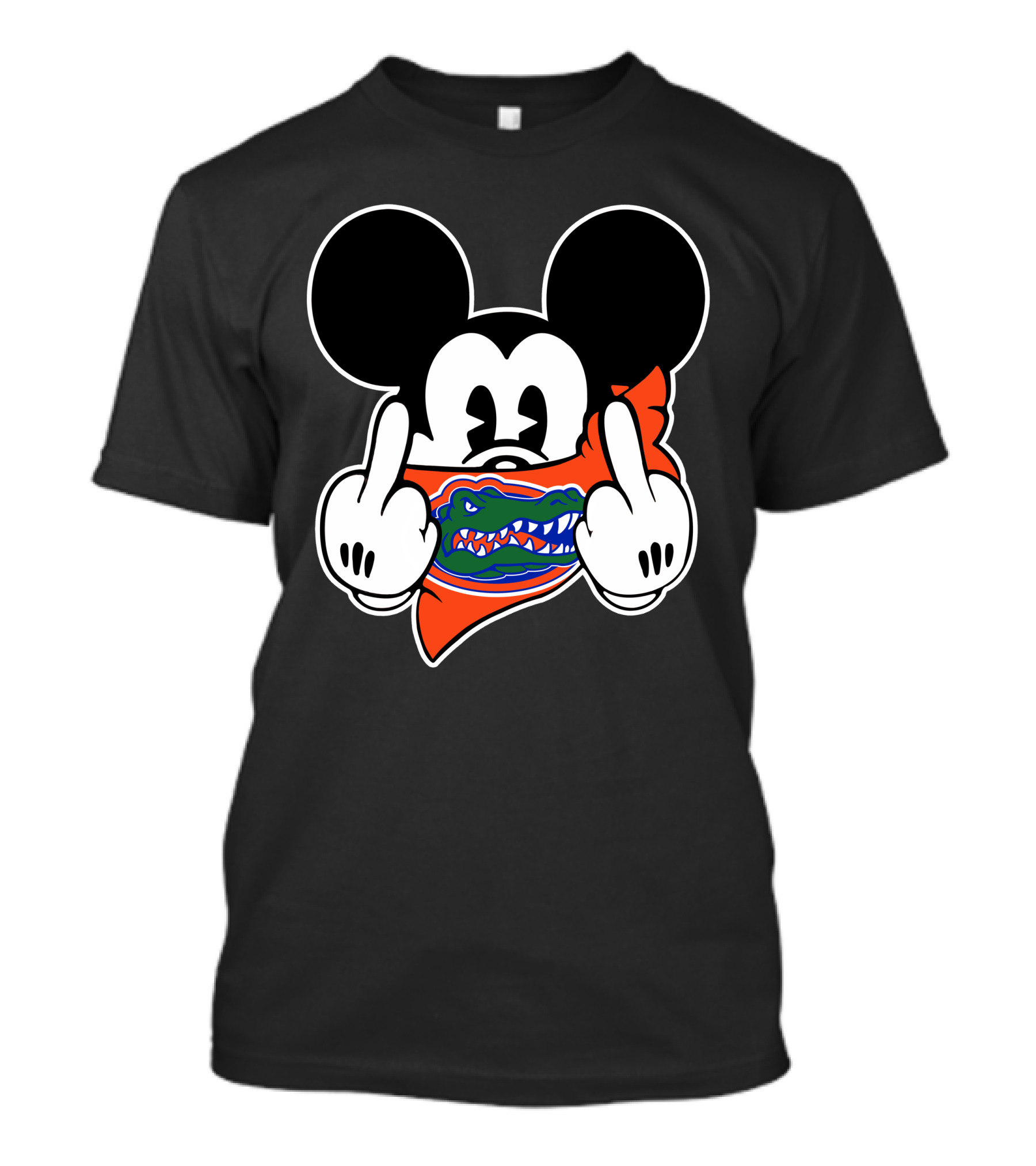 Florida Gators Mickey Disney Masked Gesture T-Shirt