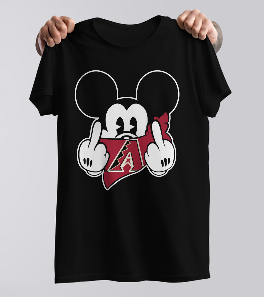 Diamondbacks Mickey Middle Finger T-Shirt