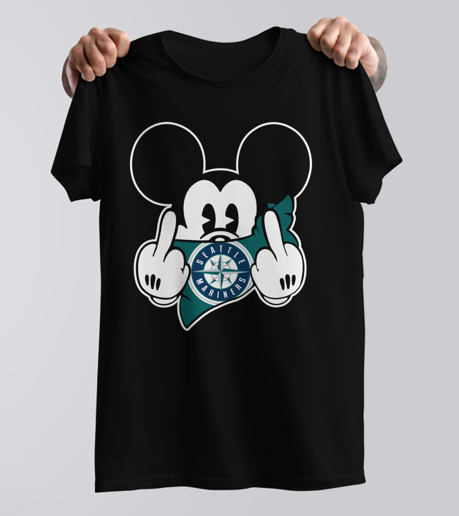 Seattle Mariners Mickey Gesture T-Shirt