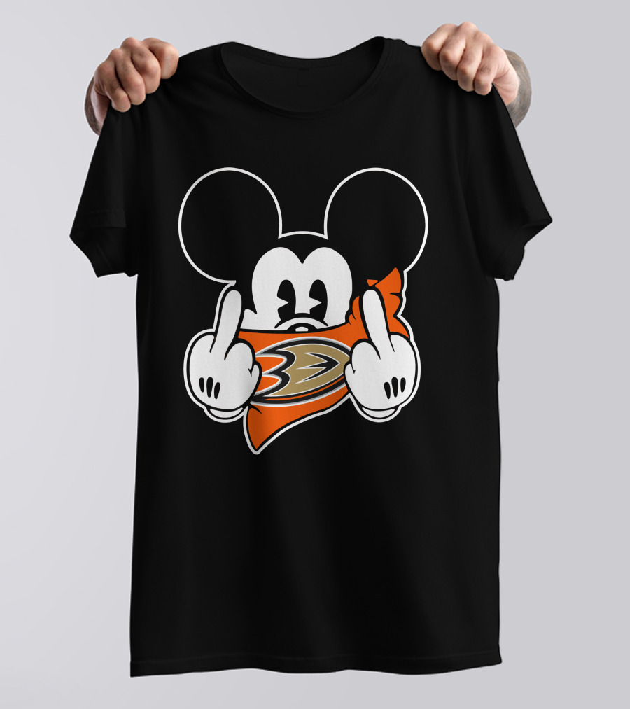 Anaheim Ducks Mickey Mouse Fusion T-Shirt