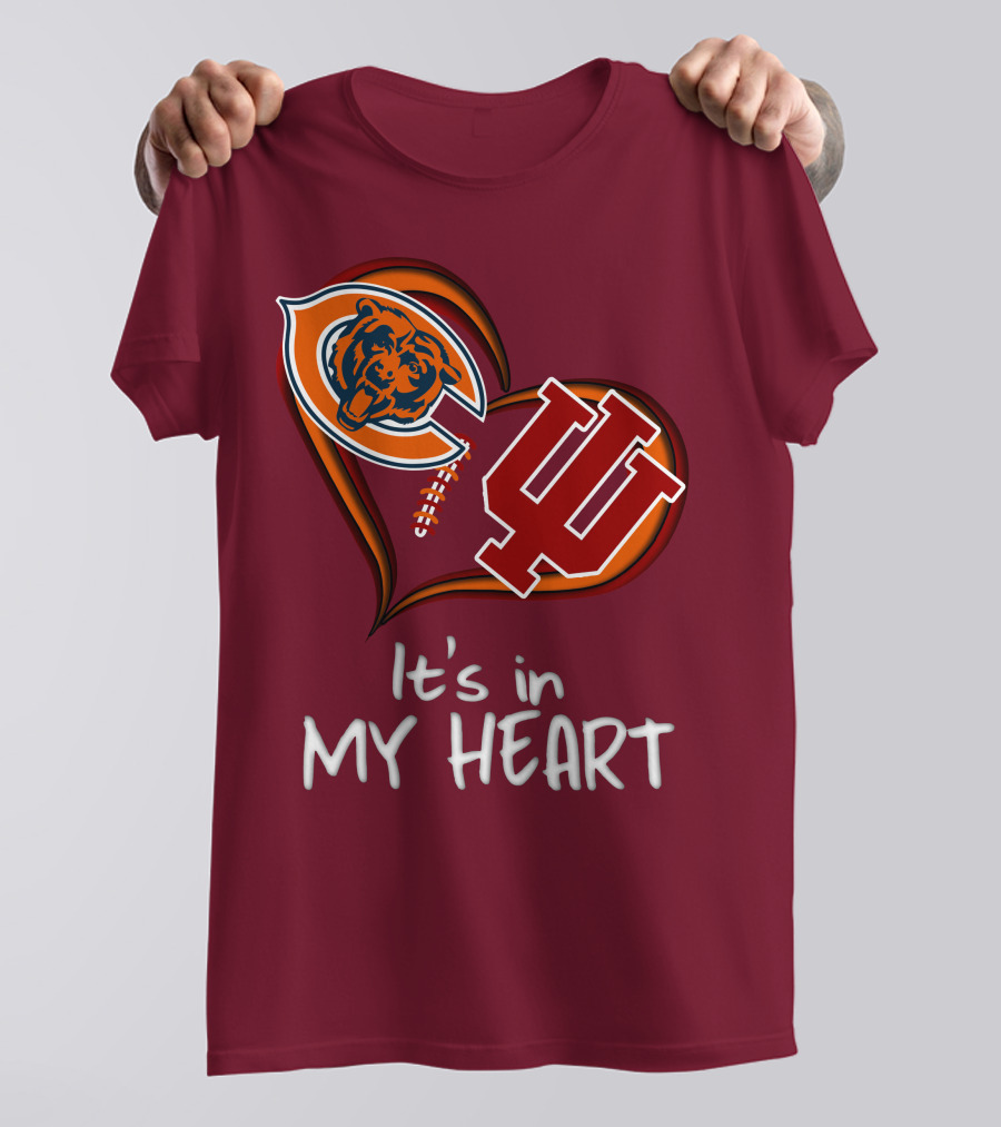 Bears Hoosiers It's In My Heart T-Shirt