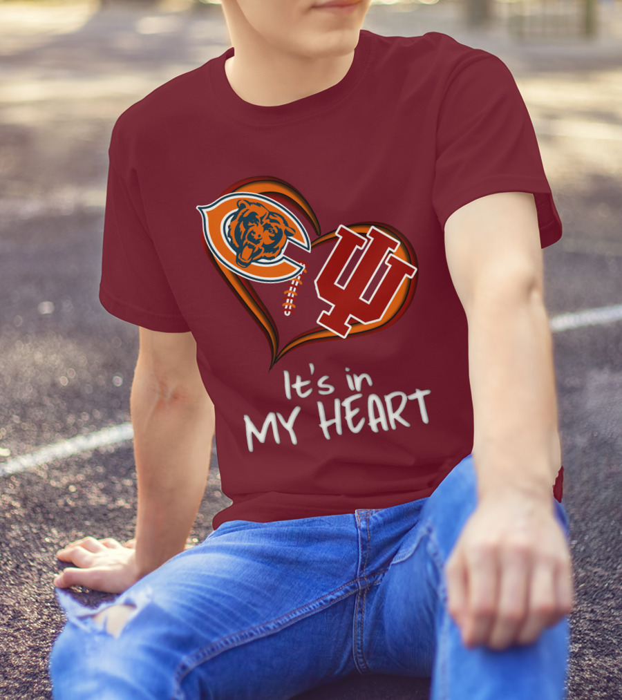 Bears Hoosiers It's In My Heart T-Shirt