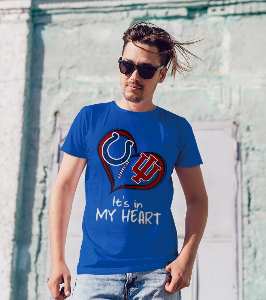 Colts Hoosiers It's In My Heart T-Shirt