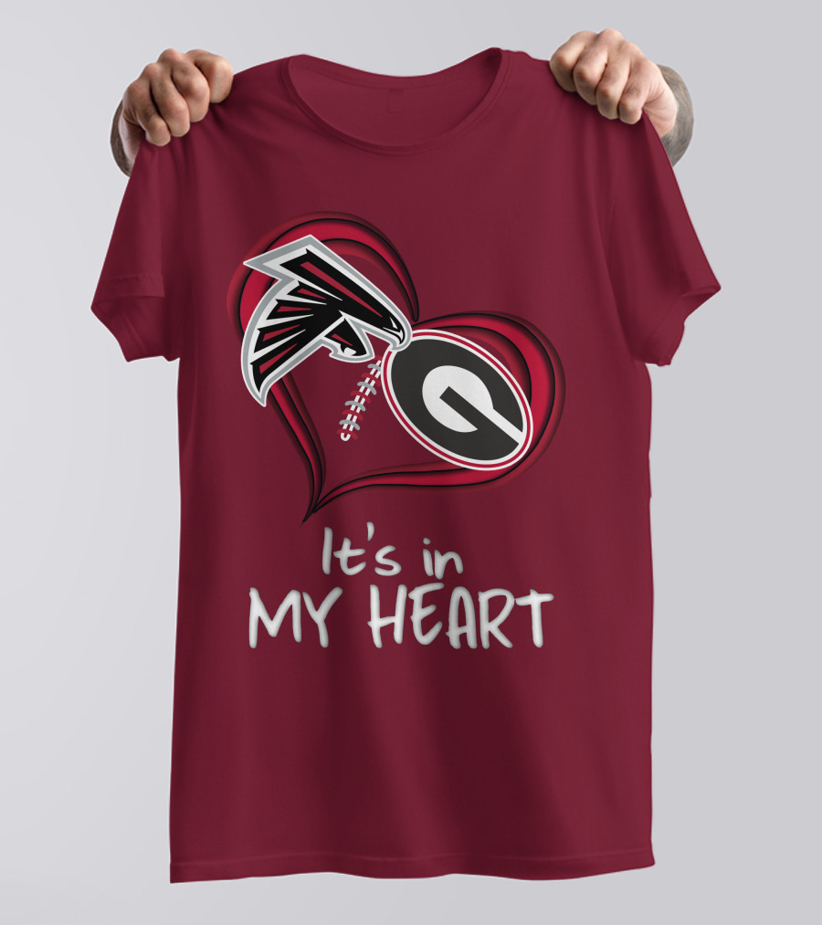 Falcons Bulldogs It's In My Heart T-Shirt