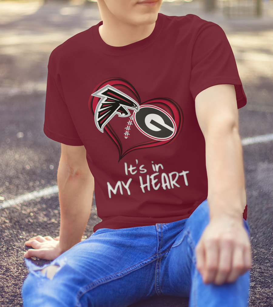 Falcons Bulldogs It's In My Heart T-Shirt