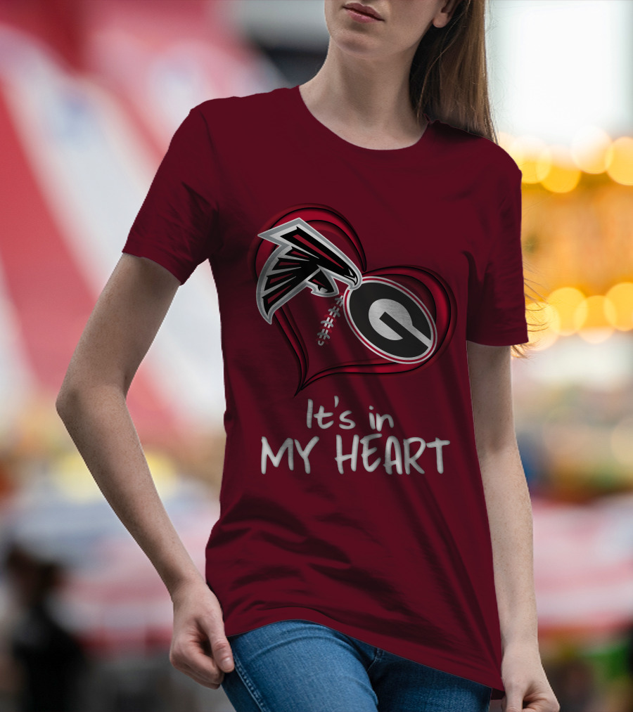 Falcons Bulldogs It's In My Heart T-Shirt